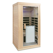 One Person Far Infrared Hemlock Standard Indoor Sauna Room with LCD Touch Control
