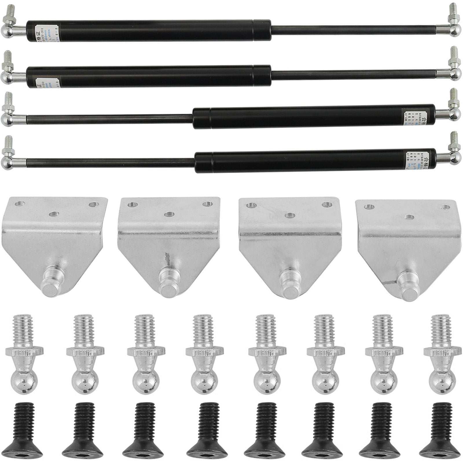 Universal Lambo Door Kit Bolt On Vertical Doors Hinge Kit Fit for Audi Dodge Ford Honda Toyota Nissan Chevrolet etc. 90 Degree Vertical Lambo Door Conversion Kit (Universal)