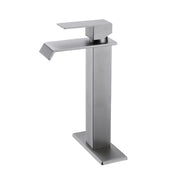 Waterfall Spout Single Handle Bathroom Sink Faucet