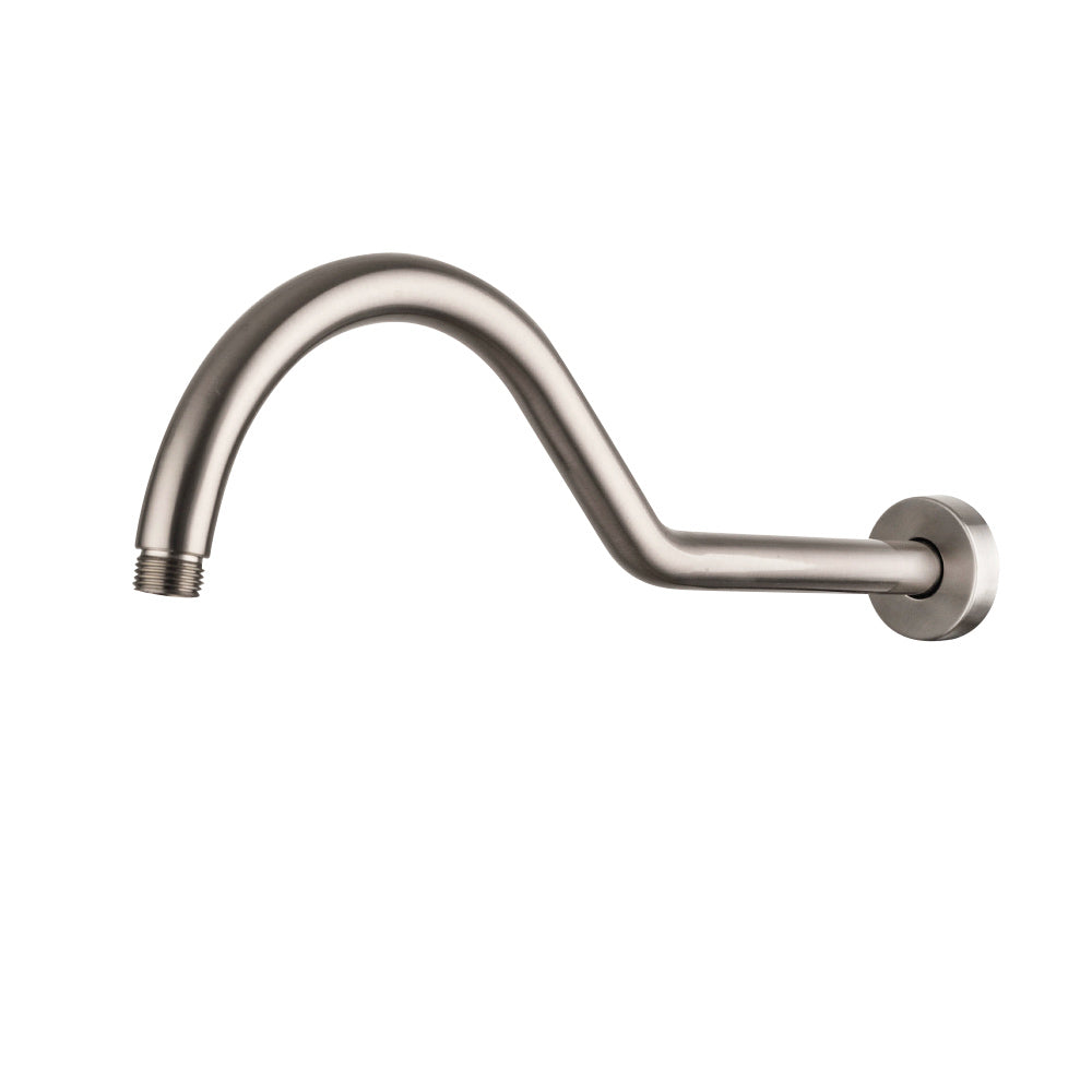 17' Shower Arm with Flange, Brushed Nickel