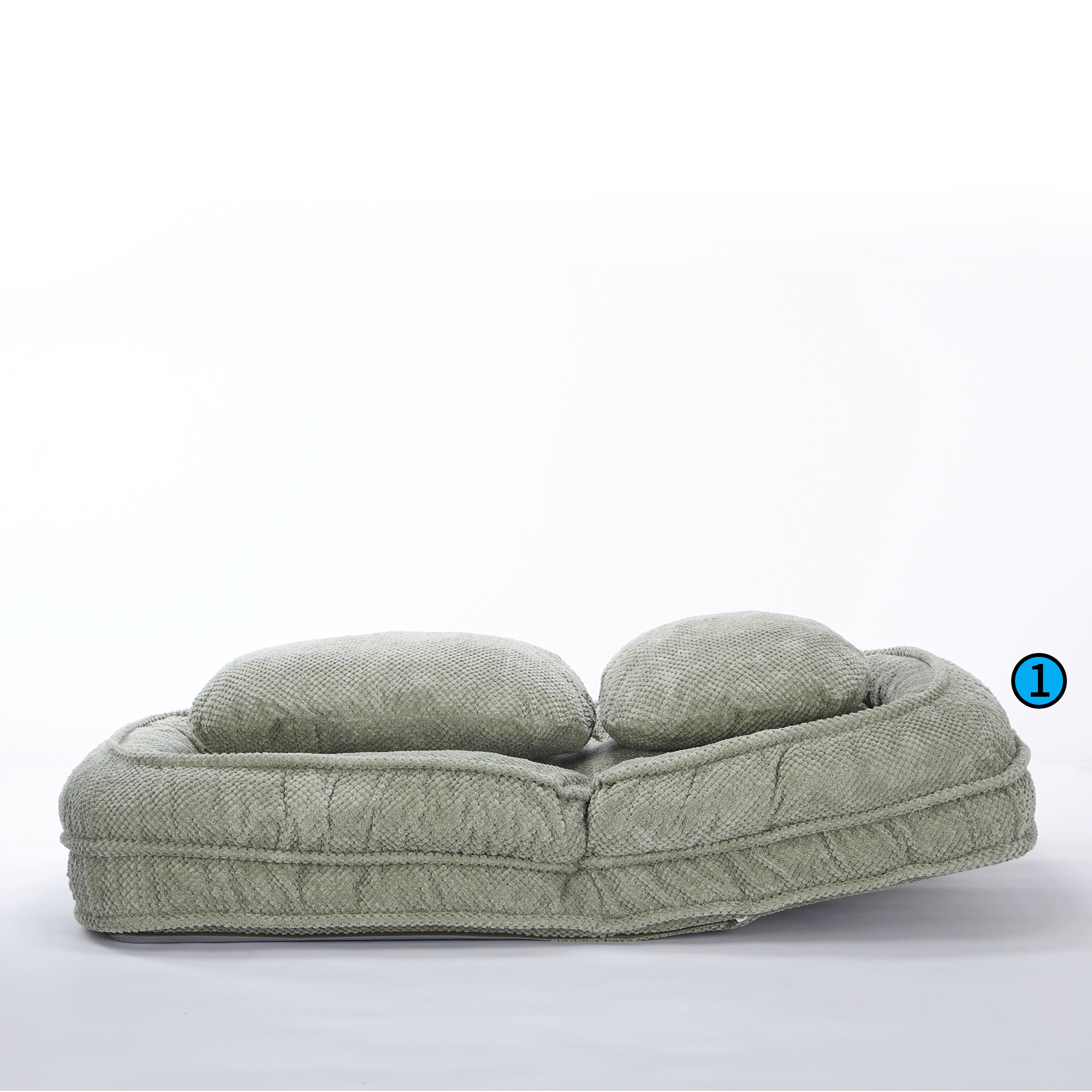 [VIDEO provided] Human Dog Bed ,Lazy Sofa Couch ,5 Adjustable Position,sit,sleep,fold,suit to put in bedroom, living room ,Space Saving Design,Green
