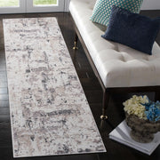 PAYAS Collection 2X8 Cream / Brown / Abstract Runner Rug