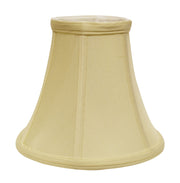 Slant Bell Softback Lampshade with Washer Fitter, Antique White
