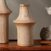 Handcrafted Eco-Mix Small Decorative Flower Vase – Sustainable & Stylish Accent Piece-8X8X13.5'