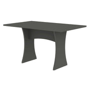 Coney 53' Dining Table in Charcoal Gray