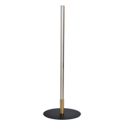 Dimond Black LED Table Lamp with On/Off Switch Round Metal Base