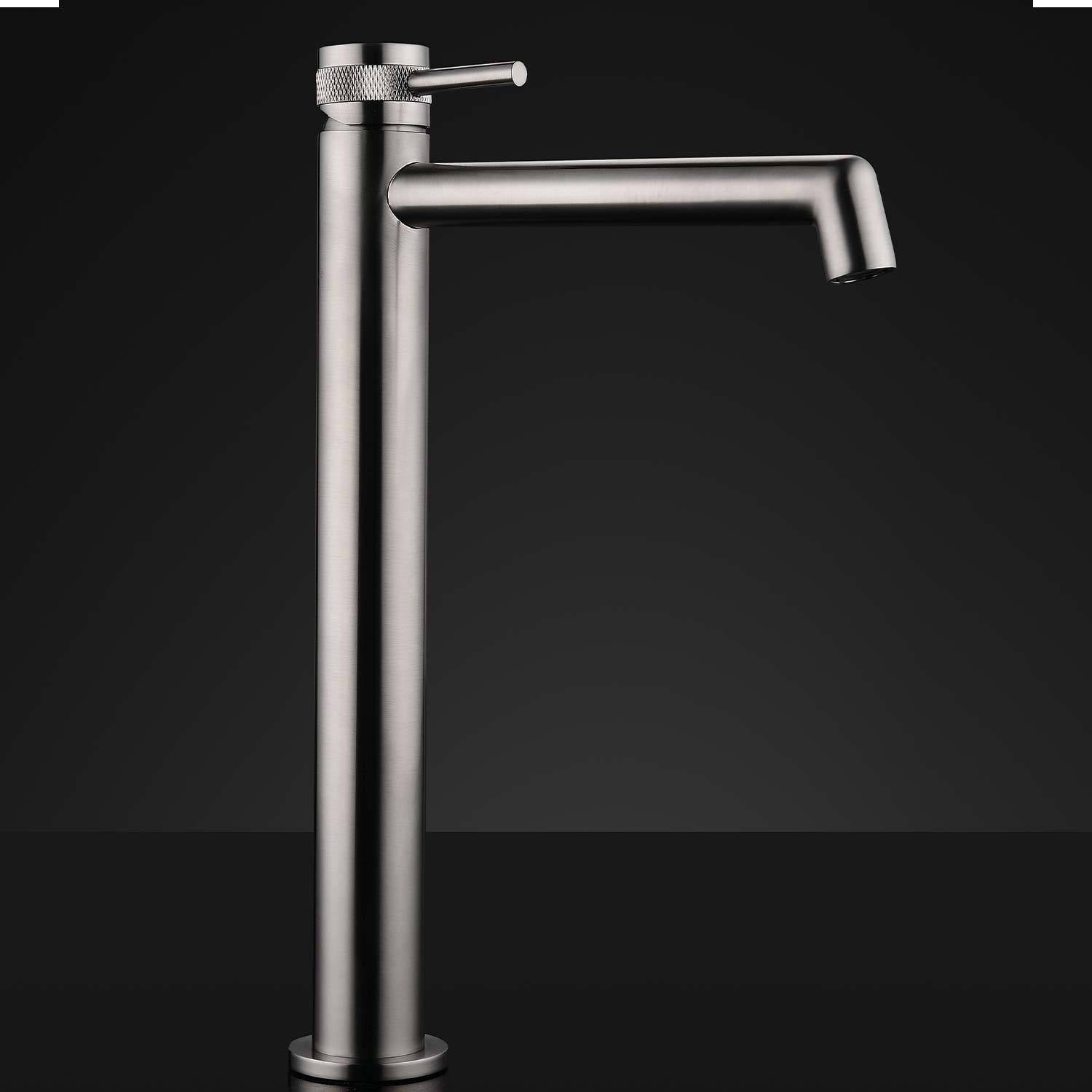 DAX Single Handle Vessel Bathroom Basin Faucet Chrome Finish