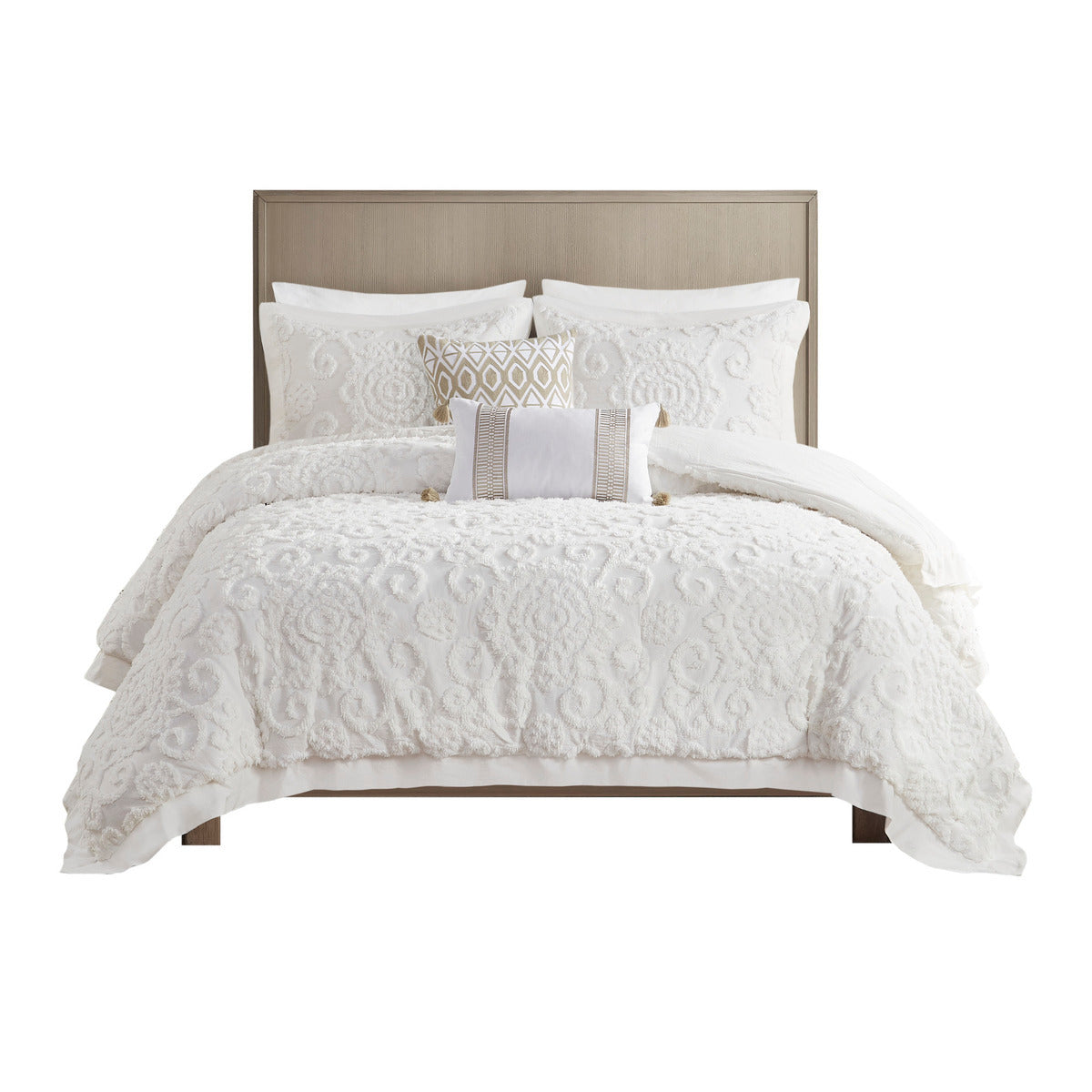 Comforter Mini set Ivory Full/Queen