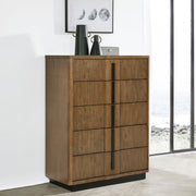 Moraga Ash Brown 5-drawer Chest of Drawers