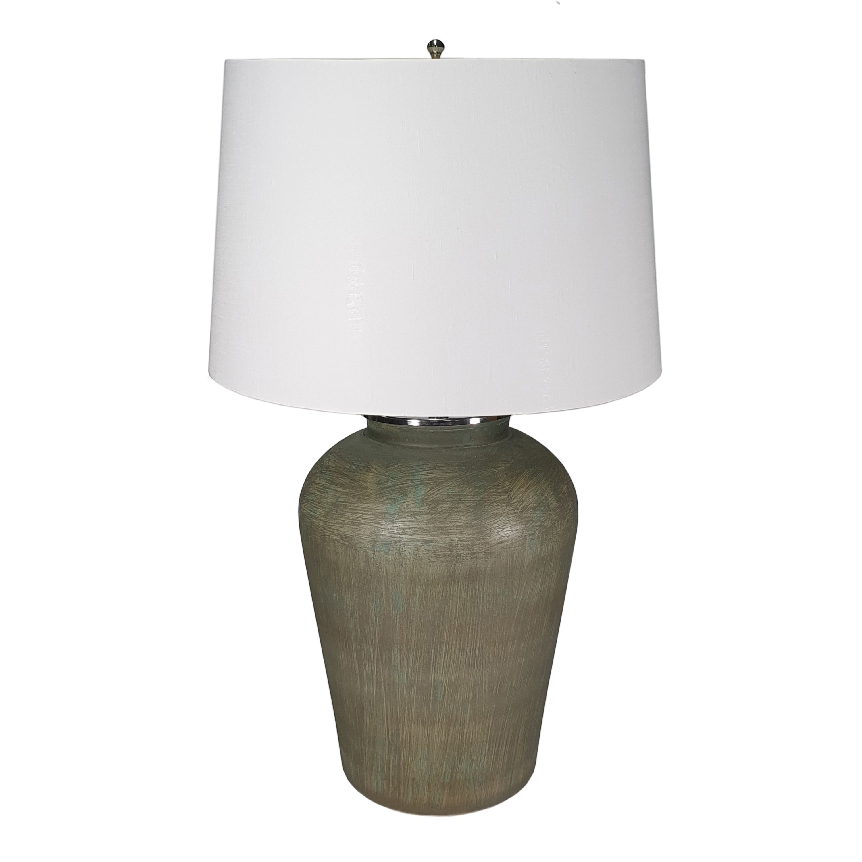 D18x28.5' Glass Table Lamp