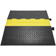 5Channel Cable Protector Ramp 22000lbs Load ADA Compliant Wire Cable Cover