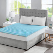 All Season Reversible Hypoallergenic 1.5' Cooling Mattress Topper