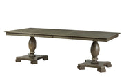 Waylon Gray Oak Finish Dining Table
