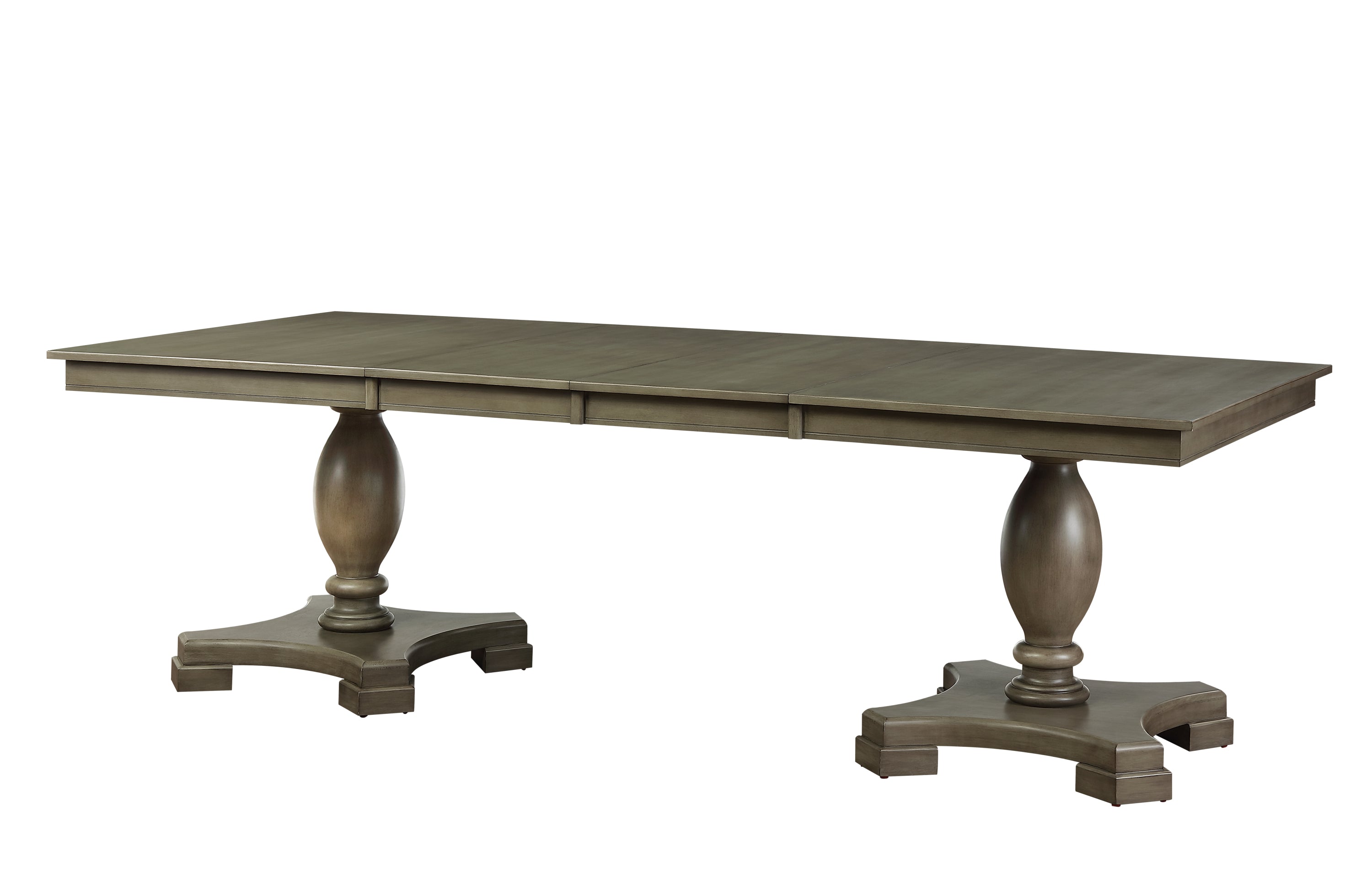Waylon Gray Oak Finish Dining Table