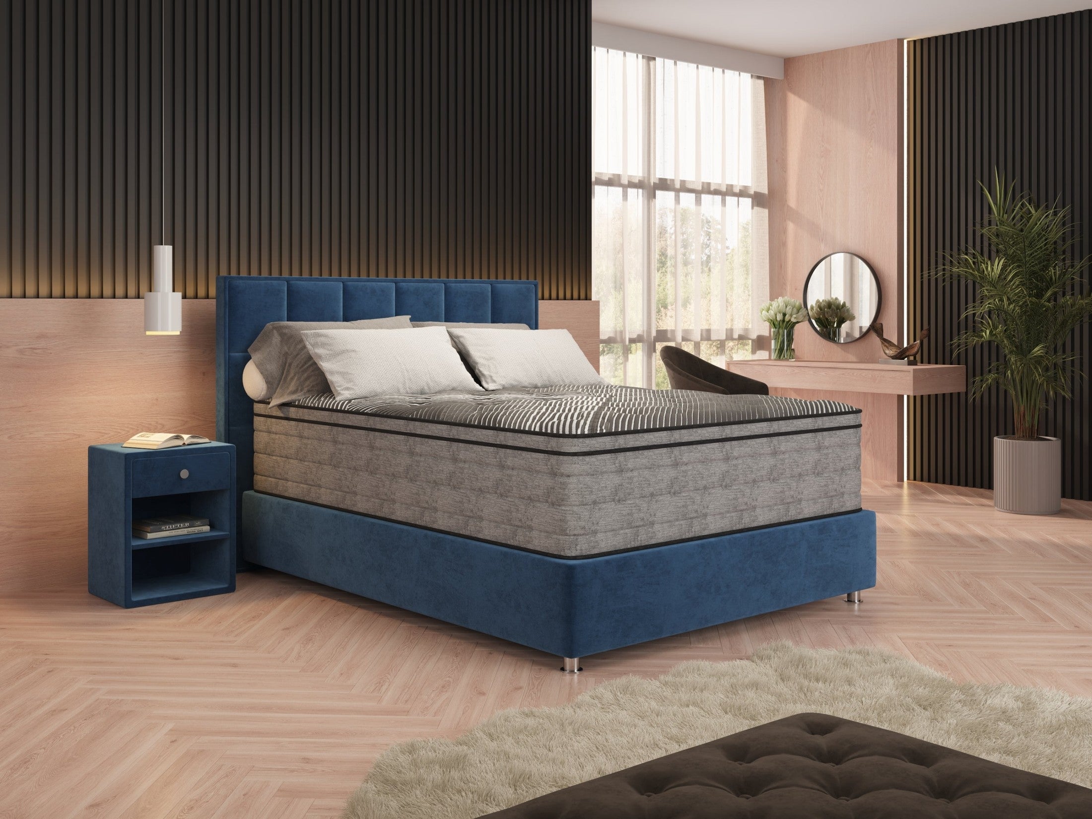 15' Pure Ice Eurotop Ultra Plush King Mattress