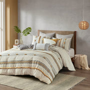 King/Cal King 3 Piece Cotton Duvet Cover Set