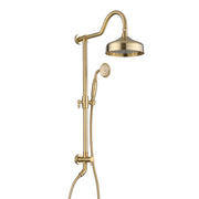 Shower Head with Handheld Shower System with 8' Rainfall Shower Head, Dual Shower Combo