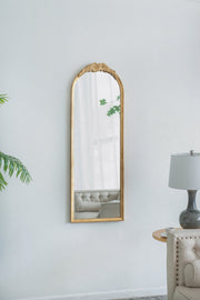 19'x56' Wood Floor Mirror, Full Body Mirror Dressing Make up Mirror for Bathroom Bedroom Living Room