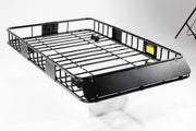 Roof Rack Basket Rooftop Steel Roof Rack,Cargo Carrier with 250 Lbs Capacity,Extension Black Car Top Luggage Holder 64'x 39' Universal for SUV/ Wagon / Seden