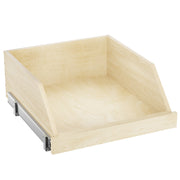 Pull Out Cabinet Organizer High Drawer 19½' W x 21' D Hard Close Wood Slide Out Shelves Cabinet Storage and Organizer with Full Extension Rail Slides Pull Out Drawer for Kitchens Cabinet Pantry