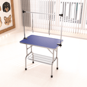 Large Size 46' Grooming Table for Pet Dog and Cat with Adjustable Arm and Clamps Large Heavy Duty Animal grooming table