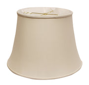 Slant Euro Bell Softback Lampshade with Washer Fitter, Champagne