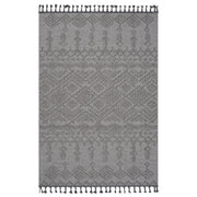 Guros Collection 5X7 White / White / Traditional Indoor / Outdoor Area Rug