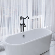 Freestanding Bathtub Faucet with Hand Shower