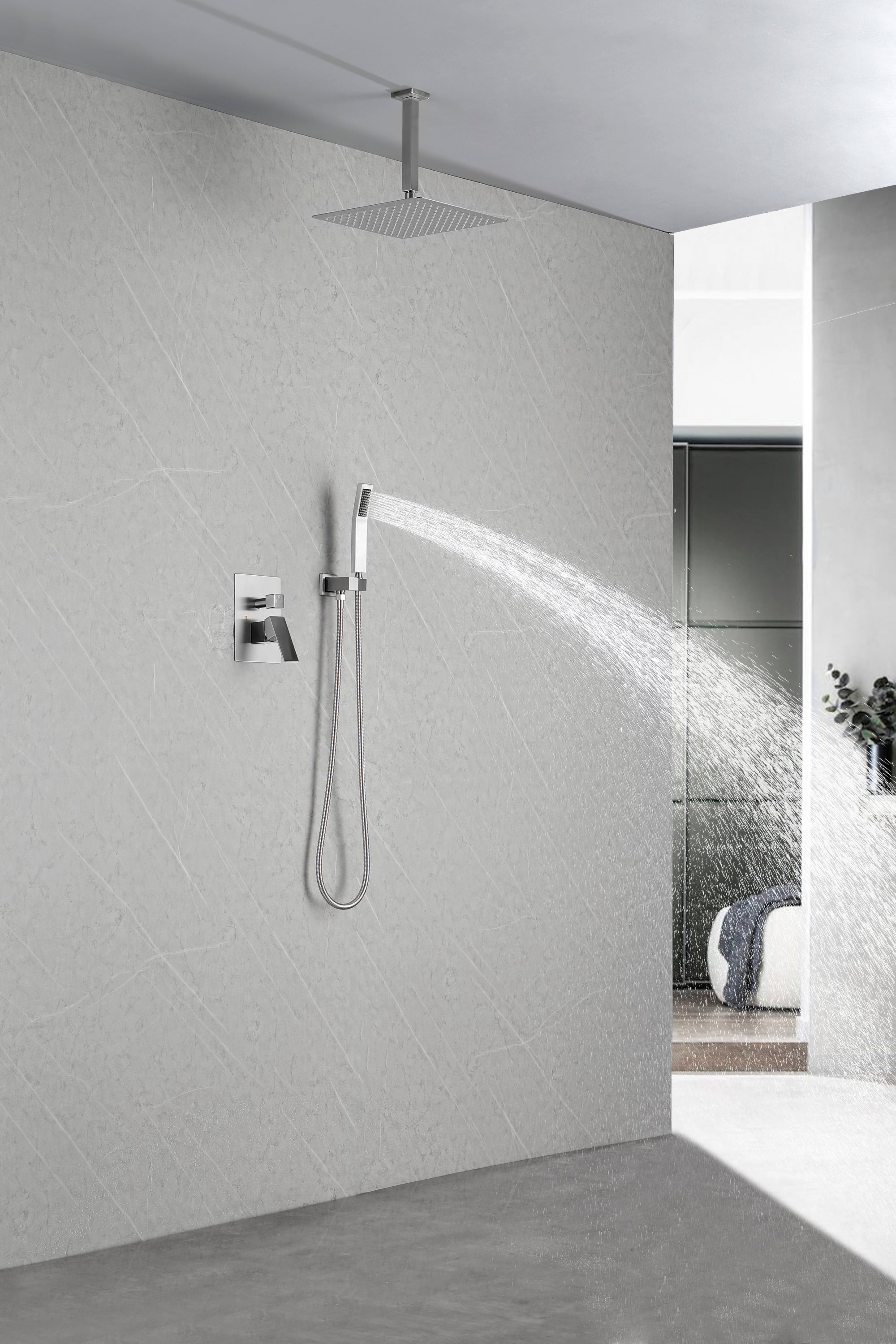 12' Rain Shower Head Systems Wall Mounted Shower
