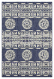 Sunshine GC_HAR2022 Blue 5 ft. 3 in. x 7 ft. 3 in. Indoor/Outdoor Area Rug