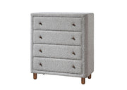 Cleo Gray Boucle Chest