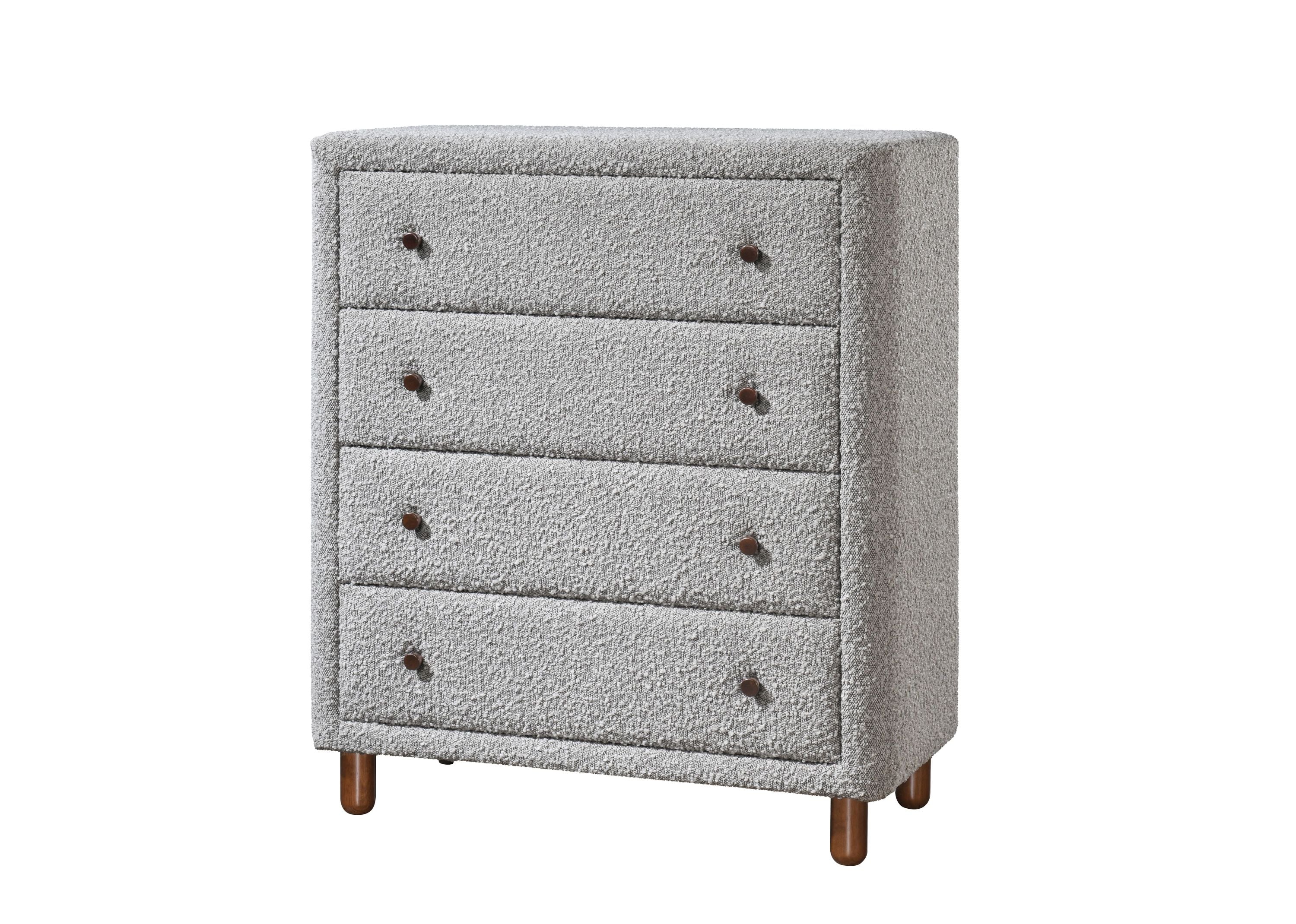 Cleo Gray Boucle Chest