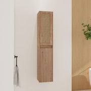 12' Bathroom Side Cabinet,Soft Close Doors,Float Mounting Design, 00512IMO-00112IMO (KD-Packing)