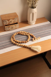 40' Love Beaded Garland - Natural