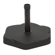 Umbrella Base with Hexagonal Shape, Black