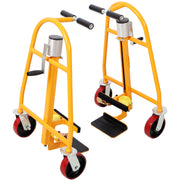 2PACK Furniture and Crate Mover,Heavy Duty Furniture Movers Industrial Machinery Mover,Used for Safely Transporting Cabinets, Furniture, and Crates,Yellow