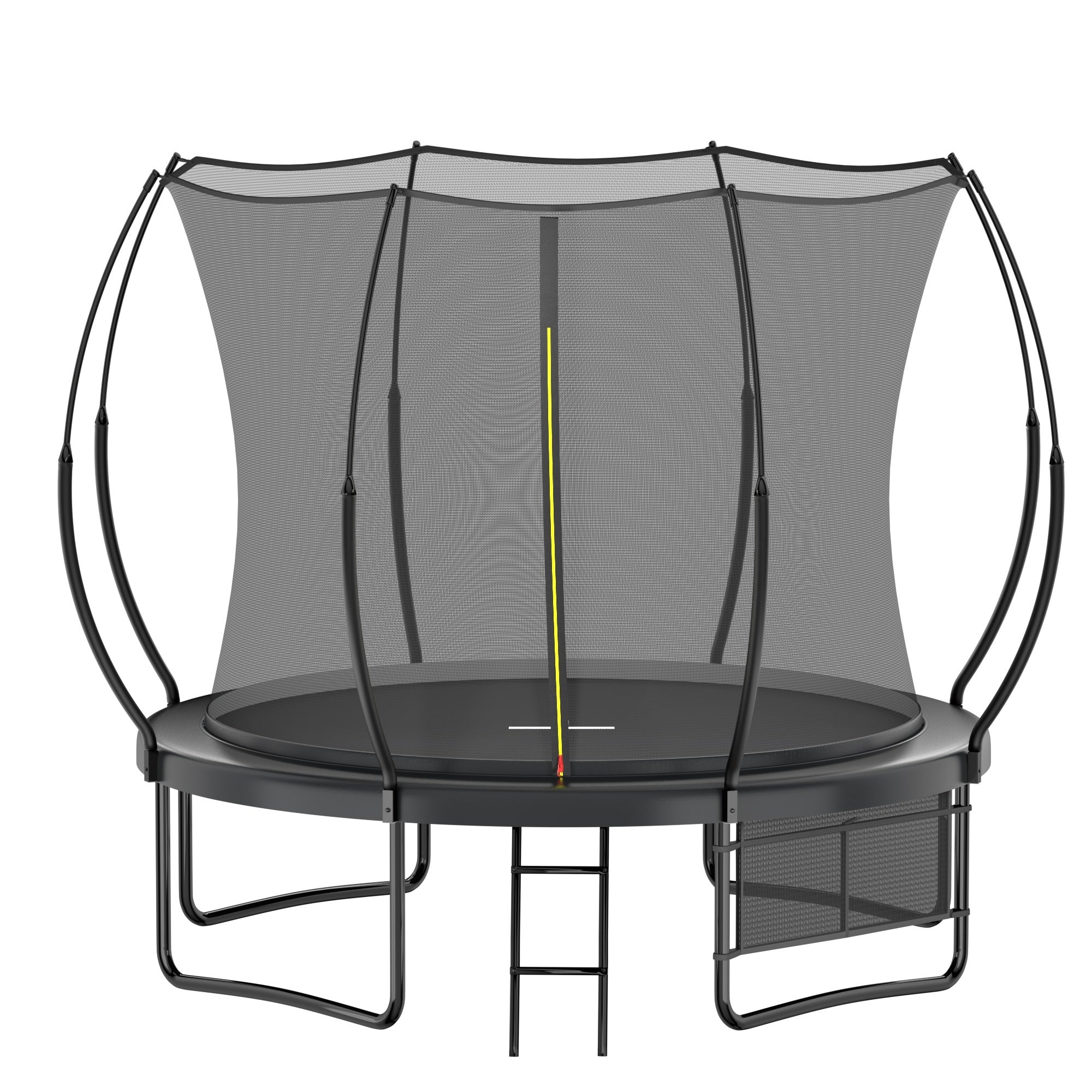 YC 10FT Springfree no Gap Trampoline- Black