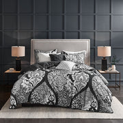 King/Cal King 6 Piece Printed Duvet Cover Set