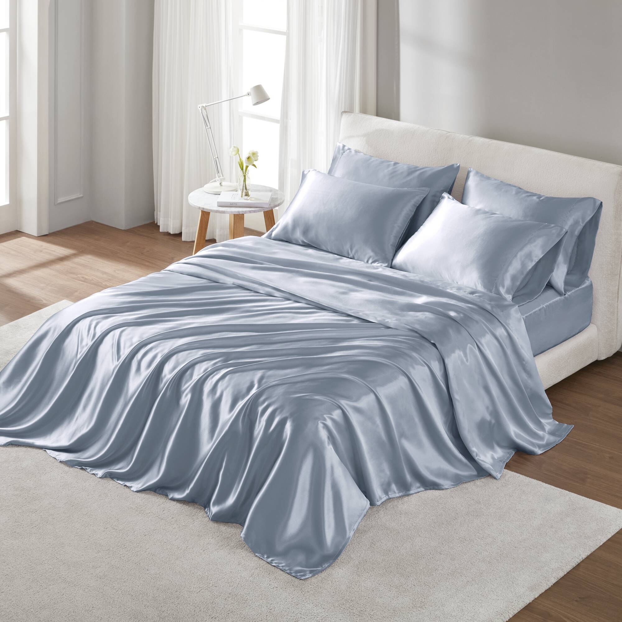 Satin Luxury Sheet Set Cal King