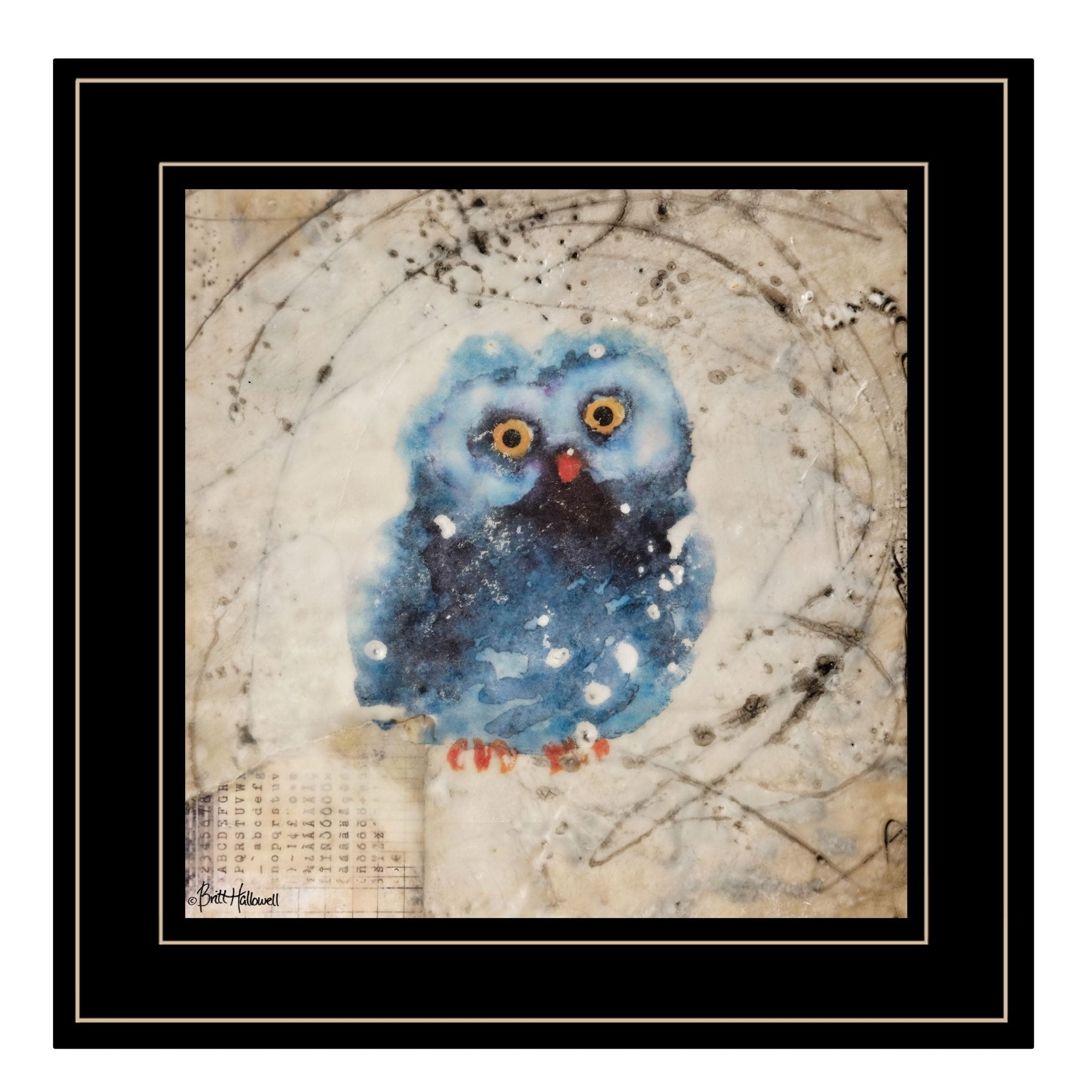 'The Wonder Years II' By Britt Hallowell, Ready to Hang Framed Print, Black Frame