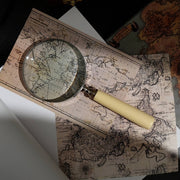 Magnifying Glass With Ivory Resin Handle