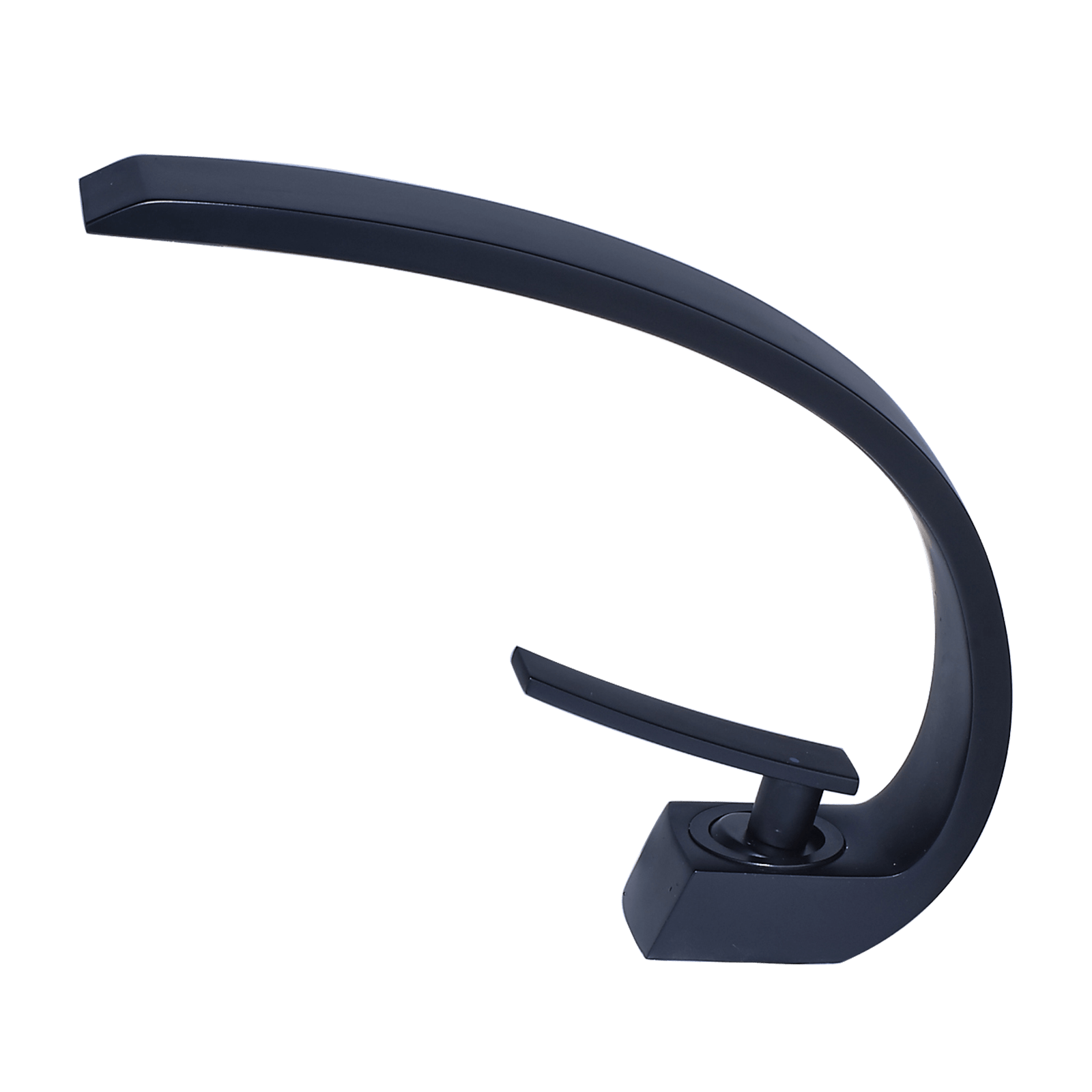 Black Bathroom Faucet, Brushed Black  Faucet for Bathroom Sink, Black Single Hole Bathroom Faucet Modern Single Handle Vanity Basin Faucet