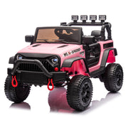 24V Kids Ride On Car W/Parents Remote Control,400W Motor,Four Wheel Suspension,Adjustable speed,USB,MP3,Music,Bluetooth,Large display screen,Power Display,Portable handle,Safety Belt for Kids Aged 3+.