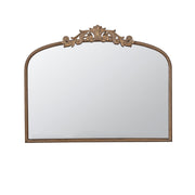 40' x 31' Classic Design Gold Arch Mirror and Baroque Inspired Frame for Living Room Bathrrom Enterway Console