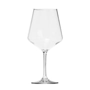 LeadingWare Tritan Lexington Wine Glass Set, Unbreakable 15oz BPA-Free, Clear Plastic Wine Glasses Set of 4