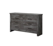 Vidalia Rustic Gray Oak Finish Dresser