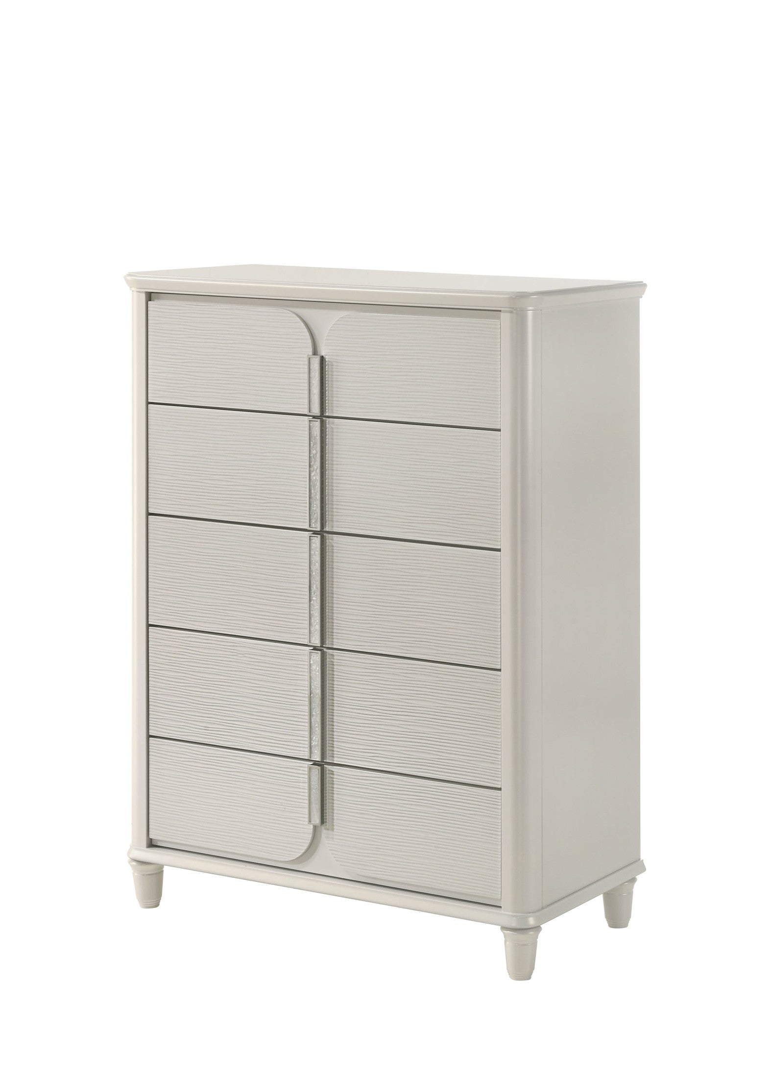 Laveda Pearl White Finish Chest