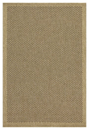 Earth GC_NTL1005 Jute/Mocha 7 ft. 10 in. x 10 ft. 3 in. Indoor/Outdoor Area Rug