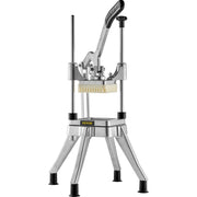 Commercial Vegetable Fruit Chopper 1/4' Blade Heavy Duty Professional Food Dicer Kattex French Fry Cutter Onion Slicer Stainless Steel for Tomato Peppers Potato Mushroom