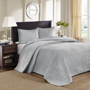 Reversible Quilt Set Grey Twin/Twin XL